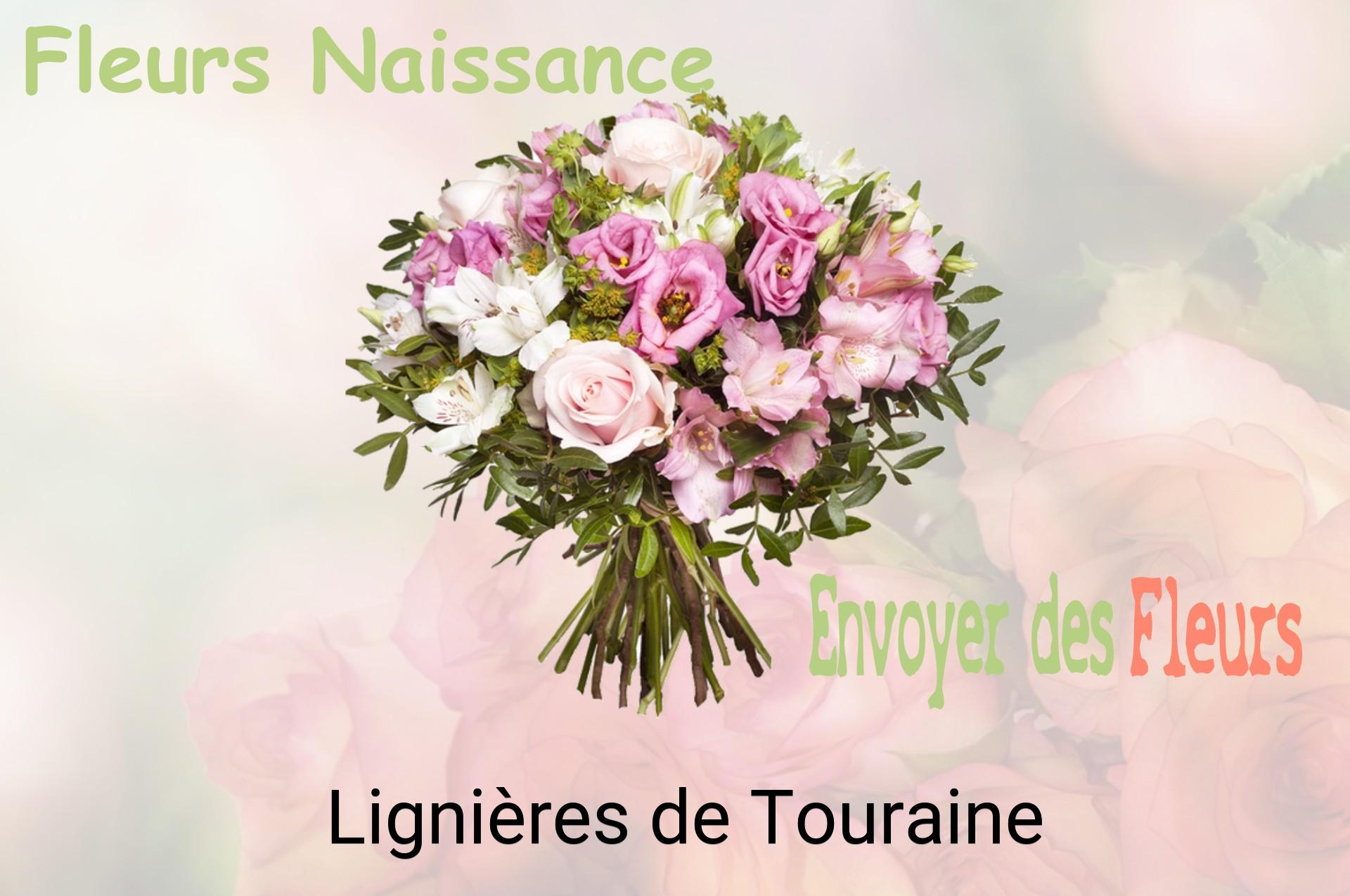 Bouquet de fleurs de naissance livré à Lignières-de-Touraine